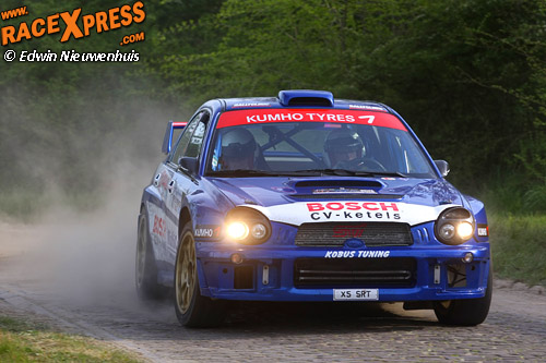 Dirk Broers drift naar zege